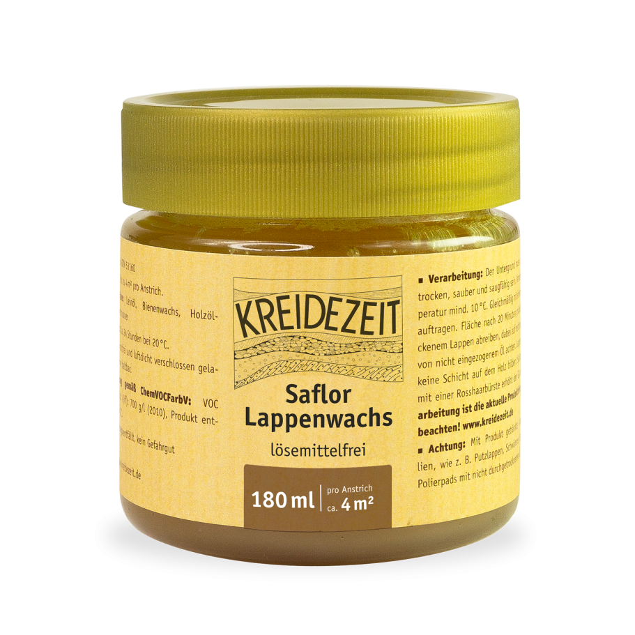 Saflor Lappenwachs