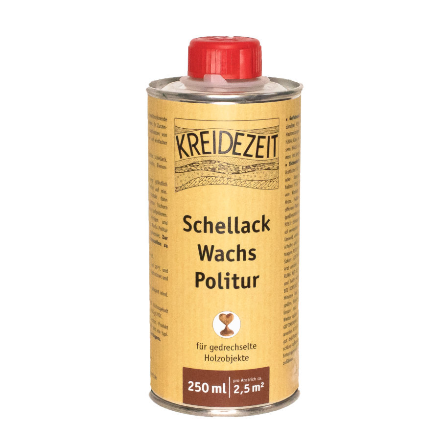 Schellack Wachspolitur