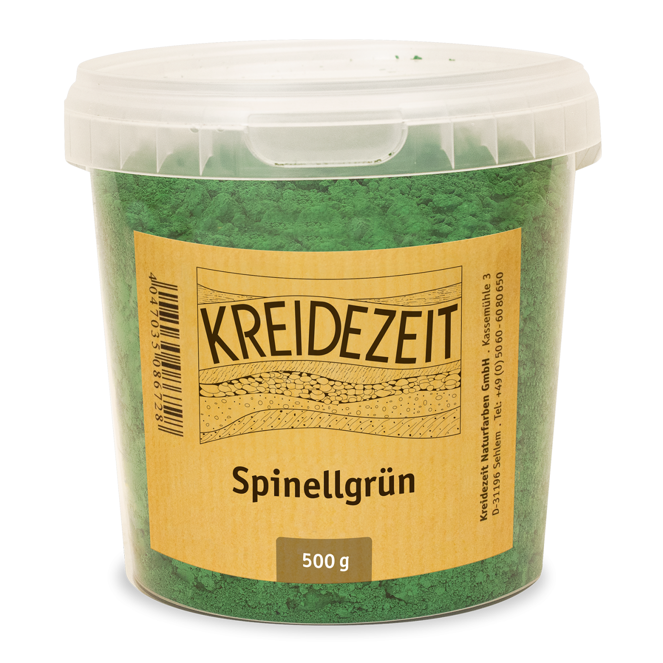 Pigmente Grüne Pigmentfarbe "Spinellgrün" in 100 g Dose von Kreidezeit.